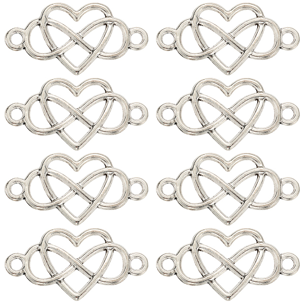 PandaHall SUNNYCLUE 60Pcs Tibetan Style Alloy Connector Charms, Lead Free & Cadmium Free, for Valentine's Day, Heart with Infinity Links...
PandaHall SUNNYCLUE 60Pcs Tibetan Style Alloy Connector Charms, Lead Free & Cadmium Free, for Valentine's Day, Heart with Infinity Links...