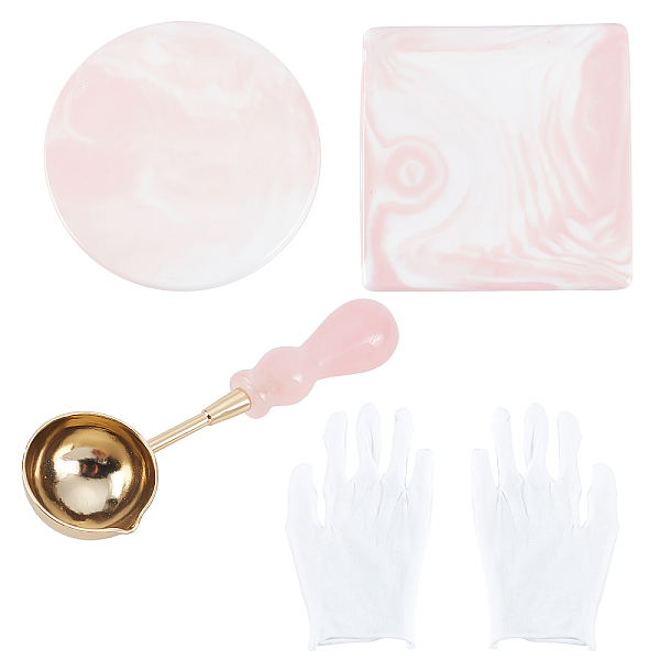 PandaHall CRASPIRE DIY Scrapbook Making Kits, Including Marble Pattern Porcelain Cup Coasters, Natural Gemstone Handle Wax Sealing Stamp..., Pink
PandaHall CRASPIRE DIY Scrapbook Making Kits, Including Marble Pattern Porcelain Cup Coasters, Natural Gemstone Handle Wax Sealing Stamp..., Pink