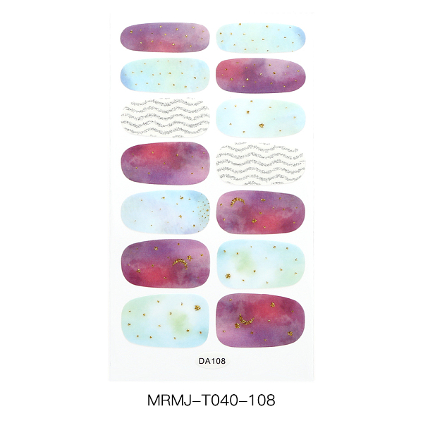 PandaHall Full Cover Nail Art Stickers, Nail Decals Self-adhesive, for Women Girls Manicure Nail Art Decoration, Colorful, 10x5.5cm Paper...
PandaHall Full Cover Nail Art Stickers, Nail Decals Self-adhesive, for Women Girls Manicure Nail Art Decoration, Colorful, 10x5.5cm Paper...