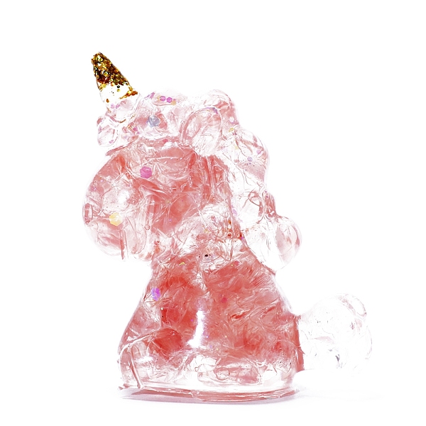 PandaHall Unicorn Resin Figurines, with Watermelon Stone Glass Chips inside Statues for Home Office Decorations, 30x45x60mm Watermelon Stone...
PandaHall Unicorn Resin Figurines, with Watermelon Stone Glass Chips inside Statues for Home Office Decorations, 30x45x60mm Watermelon Stone...