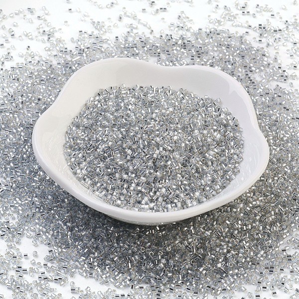 PandaHall MGB Matsuno Glass Beads, Japanese Seed Beads, Silver Lined Round Hole Glass Seed Beads, Two Cut, Hexagon, Silver, 15/0, 1x1x1mm...
PandaHall MGB Matsuno Glass Beads, Japanese Seed Beads, Silver Lined Round Hole Glass Seed Beads, Two Cut, Hexagon, Silver, 15/0, 1x1x1mm...