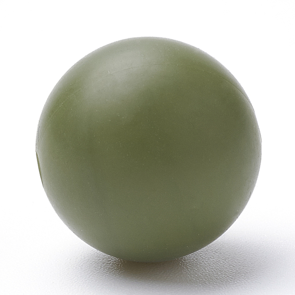 PandaHall Food Grade Eco-Friendly Silicone Beads, Chewing Beads For Teethers, DIY Nursing Necklaces Making, Round, Dark Olive Green, 14~15mm...
PandaHall Food Grade Eco-Friendly Silicone Beads, Chewing Beads For Teethers, DIY Nursing Necklaces Making, Round, Dark Olive Green, 14~15mm...