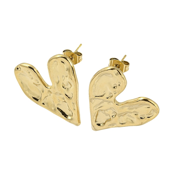 PandaHall 304 Stainless Steel Stud Earrings, Heart, Golden, 26x21.5mm 304 Stainless Steel Heart
PandaHall 304 Stainless Steel Stud Earrings, Heart, Golden, 26x21.5mm 304 Stainless Steel Heart