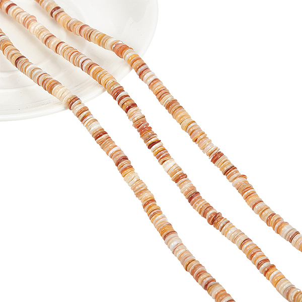 PandaHall 3 Strands Natural Shell Beads Strands, Disc, Antique White, 4.9~6x0.4~6mm, Hole: 1.4mm, about 15.94 inch~16.14 inch(40.5~41cm)...
PandaHall 3 Strands Natural Shell Beads Strands, Disc, Antique White, 4.9~6x0.4~6mm, Hole: 1.4mm, about 15.94 inch~16.14 inch(40.5~41cm)...