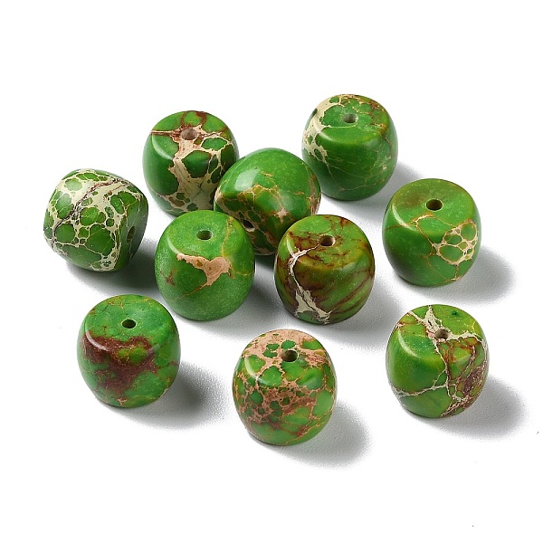 PandaHall Natural Imperial Jasper Beads, Dyed, Barrel, Lime Green, 10x12mm, Hole: 1.4mm Imperial Jasper Barrel
PandaHall Natural Imperial Jasper Beads, Dyed, Barrel, Lime Green, 10x12mm, Hole: 1.4mm Imperial Jasper Barrel