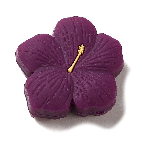 PandaHall Cherry Blossom Silicone Focal Beads, DIY Nursing Necklaces Making, Purple, 28x29x9.5mm, Hole: 2mm Silicone Flower Purple
PandaHall Cherry Blossom Silicone Focal Beads, DIY Nursing Necklaces Making, Purple, 28x29x9.5mm, Hole: 2mm Silicone Flower Purple