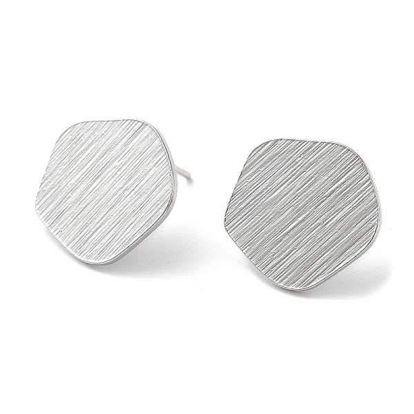 PandaHall Brass Stud Earring Findings, Polygon with Vertical Loops, Real Platinum Plated, 15x15.5mm, Hole: 2mm, Pin: 0.7mm Brass Polygon
PandaHall Brass Stud Earring Findings, Polygon with Vertical Loops, Real Platinum Plated, 15x15.5mm, Hole: 2mm, Pin: 0.7mm Brass Polygon