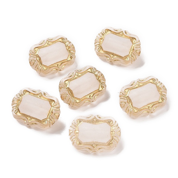 PandaHall Plating Acrylic Beads, Golden Metal Enlaced, Frosted, Rectangle, Moccasin, 18x13.5x8.5mm, Hole: 1.8mm, about 515pcs/500g Acrylic..., Orange
PandaHall Plating Acrylic Beads, Golden Metal Enlaced, Frosted, Rectangle, Moccasin, 18x13.5x8.5mm, Hole: 1.8mm, about 515pcs/500g Acrylic..., Orange