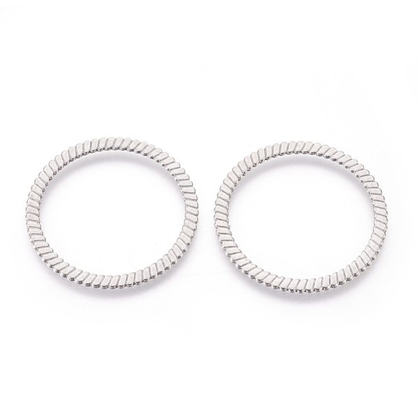 PandaHall 304 Stainless Steel Linking Rings, Ring, Stainless Steel Color, 35x1mm, Inner Diameter: 29mm 304 Stainless Steel Ring
PandaHall 304 Stainless Steel Linking Rings, Ring, Stainless Steel Color, 35x1mm, Inner Diameter: 29mm 304 Stainless Steel Ring