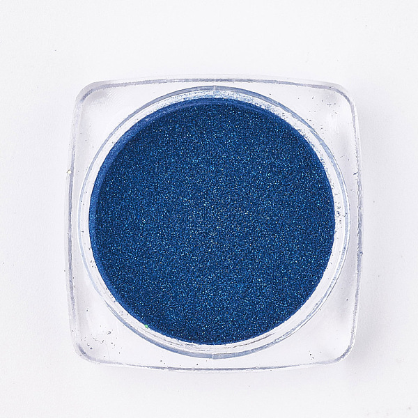 PandaHall Chrome Nail Chrome Powder, Shinning Mirror Effect, Steel Blue, 29.5x29.5x14.5mm Pigment Others Blue
PandaHall Chrome Nail Chrome Powder, Shinning Mirror Effect, Steel Blue, 29.5x29.5x14.5mm Pigment Others Blue