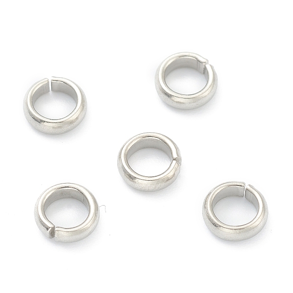 PandaHall 304 Stainless Steel Quick Link Connectors, Ring, Stainless Steel Color, 6x2mm, Inner Diameter: 4mm 304 Stainless Steel Ring
PandaHall 304 Stainless Steel Quick Link Connectors, Ring, Stainless Steel Color, 6x2mm, Inner Diameter: 4mm 304 Stainless Steel Ring