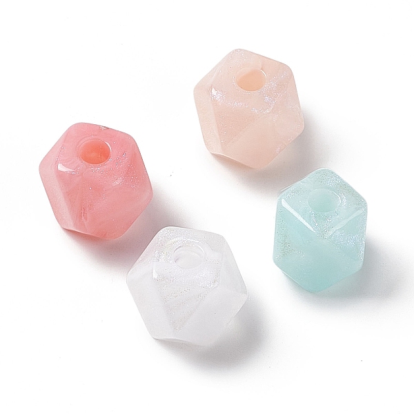 PandaHall Opaque Acrylic Beads, with Glitter Powder, AB Color, Faceted, Polygon, Mixed Color, 12.7x15.5x15.5mm, Hole: 4mm Acrylic Polygon..., Multicolor
PandaHall Opaque Acrylic Beads, with Glitter Powder, AB Color, Faceted, Polygon, Mixed Color, 12.7x15.5x15.5mm, Hole: 4mm Acrylic Polygon..., Multicolor