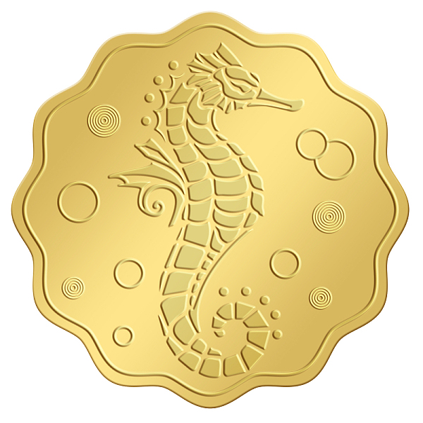 PandaHall CRASPIRE 2 Inch Envelope Seals Stickers Seahorse 100pcs Embossed Foil Seals Adhesive Gold Foil Seals Stickers Label for Wedding...
PandaHall CRASPIRE 2 Inch Envelope Seals Stickers Seahorse 100pcs Embossed Foil Seals Adhesive Gold Foil Seals Stickers Label for Wedding...