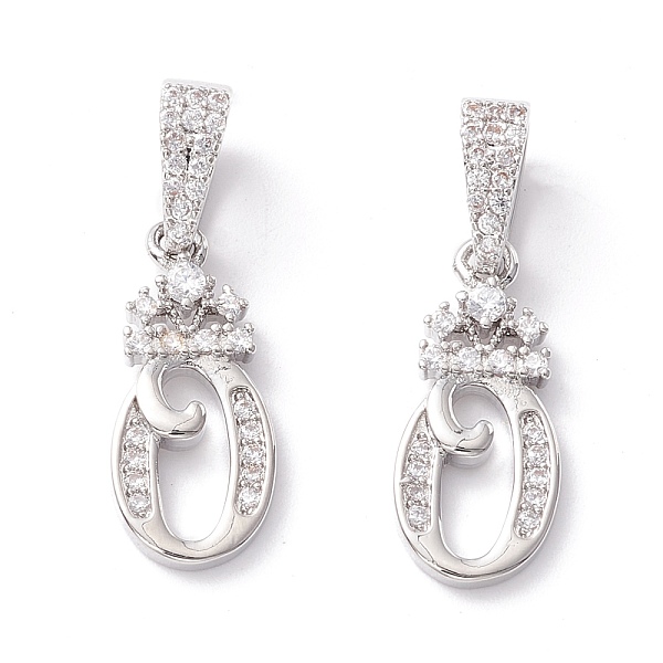 PandaHall Eco-Friendly Brass Micro Pave Cubic Zirconia Pendants, Long-Lasting Plated, Real Platinum Plated, Cadmium Free & Lead Free, Letter...
PandaHall Eco-Friendly Brass Micro Pave Cubic Zirconia Pendants, Long-Lasting Plated, Real Platinum Plated, Cadmium Free & Lead Free, Letter...