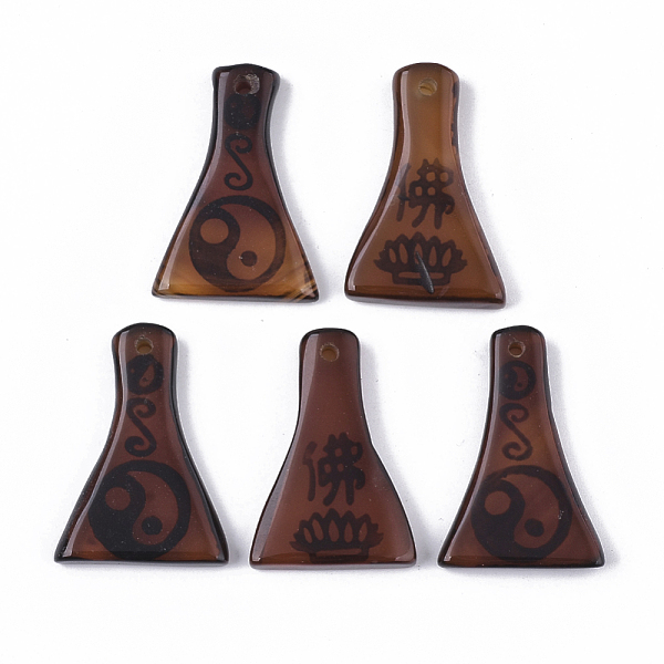 PandaHall Hand Painting Natural Agate Pendants, Dyed, 32~33x22~23x4~5mm, Hole: 1.8mm Natural Agate Others
PandaHall Hand Painting Natural Agate Pendants, Dyed, 32~33x22~23x4~5mm, Hole: 1.8mm Natural Agate Others