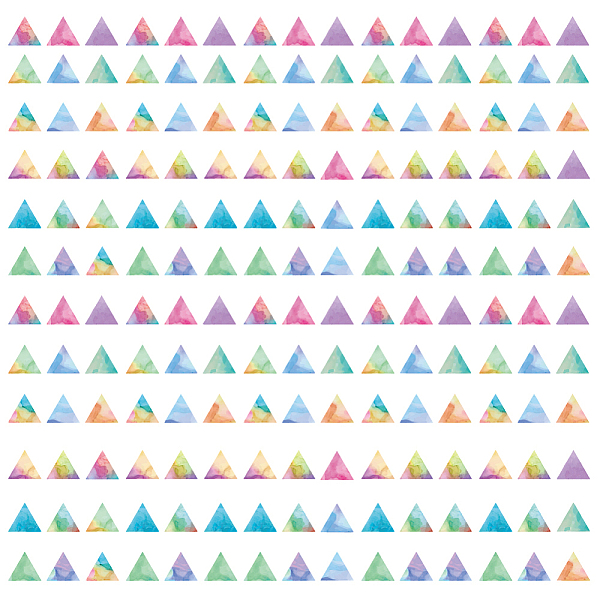 PandaHall PVC Wall Stickers, Wall Decoration, Triangle Pattern, 900x390mm, 2 sheets/set PVC Triangle
PandaHall PVC Wall Stickers, Wall Decoration, Triangle Pattern, 900x390mm, 2 sheets/set PVC Triangle