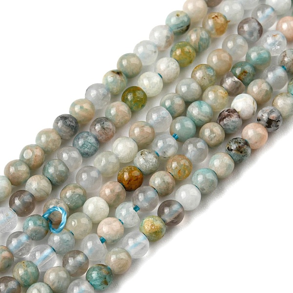 PandaHall Natural Flower Amazonite Beads Strands, Round, Grade AB, 2.9~3mm, Hole: 0.6mm, about 141~144pcs/strand, 15.24~15.59 inch...
PandaHall Natural Flower Amazonite Beads Strands, Round, Grade AB, 2.9~3mm, Hole: 0.6mm, about 141~144pcs/strand, 15.24~15.59 inch...