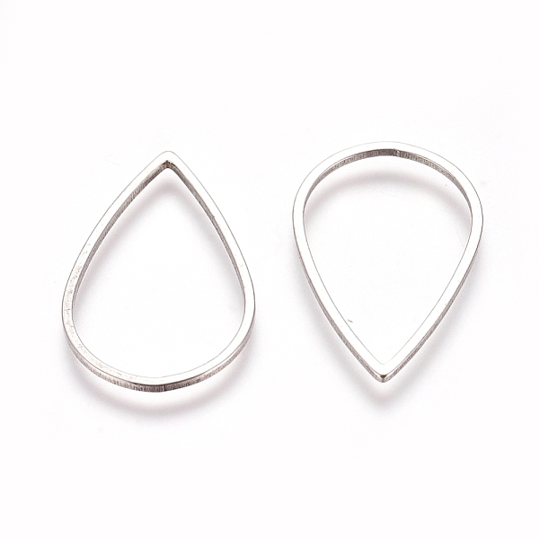 PandaHall Stainless Steel Linking Rings, for Jewelry Making, Teardrop, Stainless Steel Color, 20x13x0.8mm, Inner Diameter: 18x11.5mm...
PandaHall Stainless Steel Linking Rings, for Jewelry Making, Teardrop, Stainless Steel Color, 20x13x0.8mm, Inner Diameter: 18x11.5mm...