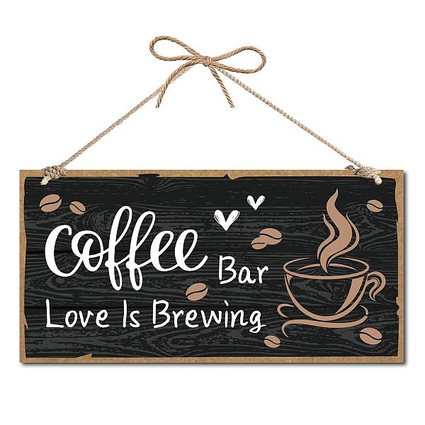 PandaHall CREATCABIN Coffee Bar Sign Decor Wood Home Plaque Hanging Wall Art Wood Board Door Sign Love is Brewing Heart Decorative for..., Black
PandaHall CREATCABIN Coffee Bar Sign Decor Wood Home Plaque Hanging Wall Art Wood Board Door Sign Love is Brewing Heart Decorative for..., Black
