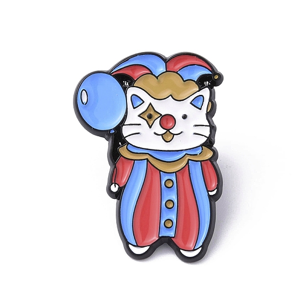 PandaHall Black Alloy Brooches, Enamel Pins, Joker with Animal, Cat Shape, 30x21x1.4mm Alloy+Enamel Cat Shape
PandaHall Black Alloy Brooches, Enamel Pins, Joker with Animal, Cat Shape, 30x21x1.4mm Alloy+Enamel Cat Shape