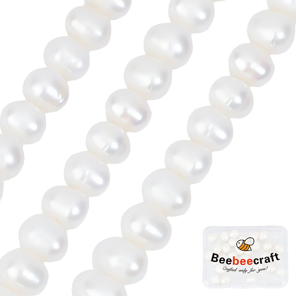 PandaHall Beebeecraft 32Pcs Natural Cultured Freshwater Pearl Beads Grade AA Potato Oval Seashell White Pearls Spacer Bead for Necklace...
PandaHall Beebeecraft 32Pcs Natural Cultured Freshwater Pearl Beads Grade AA Potato Oval Seashell White Pearls Spacer Bead for Necklace...