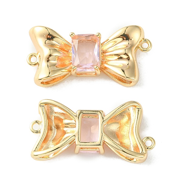 PandaHall Brass Pave Cubic Zirconia Connector Charms, Real 18K Gold Plated, Bowknot Links, Pink, 11x23x4.5mm, Hole: 1mm Brass+Cubic Zirconia...
PandaHall Brass Pave Cubic Zirconia Connector Charms, Real 18K Gold Plated, Bowknot Links, Pink, 11x23x4.5mm, Hole: 1mm Brass+Cubic Zirconia...