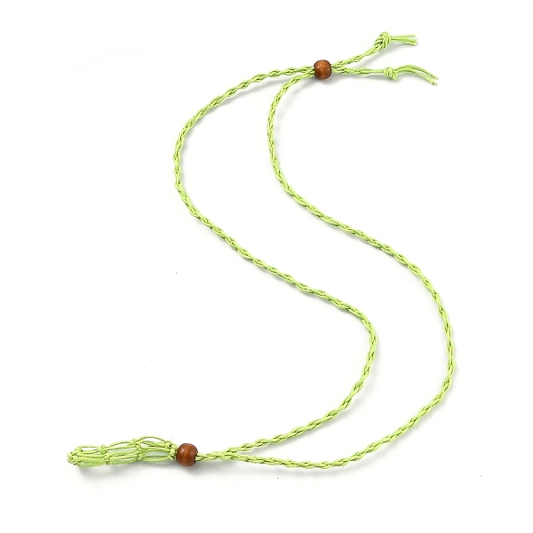PandaHall Necklace Makings, with Wax Cord and Wood Beads, Pale Green, 28-3/8 inch(72~80cm) Waxed Cord
PandaHall Necklace Makings, with Wax Cord and Wood Beads, Pale Green, 28-3/8 inch(72~80cm) Waxed Cord