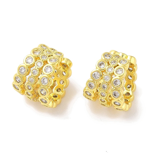 PandaHall Brass Cuff Earrings, with Clear Cubic Zirconia for Women, Real 18K Gold Plated, 13.5x11.5mm Brass Clear
PandaHall Brass Cuff Earrings, with Clear Cubic Zirconia for Women, Real 18K Gold Plated, 13.5x11.5mm Brass Clear