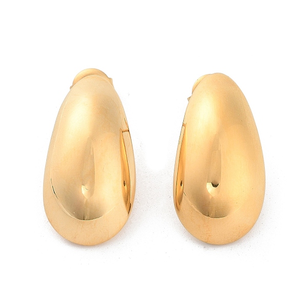 PandaHall 304 Stainless Steel Stud Earrings, Teardrop, Real 14K Gold Plated, 26.5x14mm 304 Stainless Steel Teardrop
PandaHall 304 Stainless Steel Stud Earrings, Teardrop, Real 14K Gold Plated, 26.5x14mm 304 Stainless Steel Teardrop