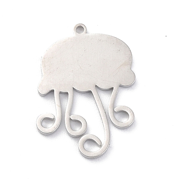 PandaHall 201 Stainless Steel Pendants, Jellyfish Charm, Stainless Steel Color, 19x14x1mm, Hole: 1mm 201 Stainless Steel Other Animal
PandaHall 201 Stainless Steel Pendants, Jellyfish Charm, Stainless Steel Color, 19x14x1mm, Hole: 1mm 201 Stainless Steel Other Animal
