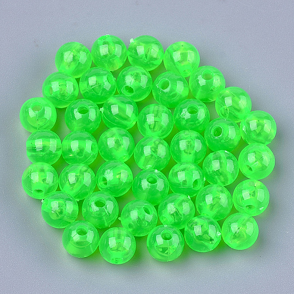 PandaHall Transparent Plastic Beads, Round, Lime, 6x5.5mm, Hole: 1.8mm, about 500pcs/50g Plastic Round Green
PandaHall Transparent Plastic Beads, Round, Lime, 6x5.5mm, Hole: 1.8mm, about 500pcs/50g Plastic Round Green
