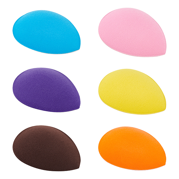 PandaHall 6Pcs 6 Colors Nylon Cloth Teardrop Fascinator Hat Base for Millinery, Mixed Color, 133x100x2mm, 1pc/color Nylon Multicolor
PandaHall 6Pcs 6 Colors Nylon Cloth Teardrop Fascinator Hat Base for Millinery, Mixed Color, 133x100x2mm, 1pc/color Nylon Multicolor