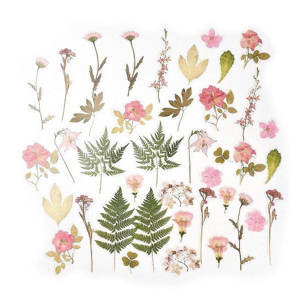 PandaHall 40Pcs Plant PET Adhesive Waterproof Stickers, Flower Leaf Decals, for DIY Photo Album Diary Scrapbook Decoration, Pink...
PandaHall 40Pcs Plant PET Adhesive Waterproof Stickers, Flower Leaf Decals, for DIY Photo Album Diary Scrapbook Decoration, Pink...