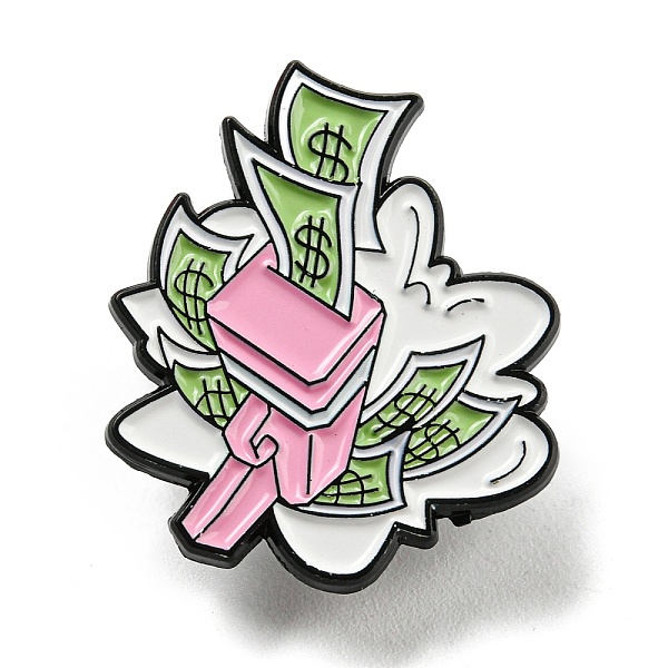 PandaHall Eye-catching Enamel Pins, Black Alloy Brooch for Backpack Clothing, Money Gun, WhiteSmoke, 24.5x27x1mm Alloy+Enamel Others White
PandaHall Eye-catching Enamel Pins, Black Alloy Brooch for Backpack Clothing, Money Gun, WhiteSmoke, 24.5x27x1mm Alloy+Enamel Others White