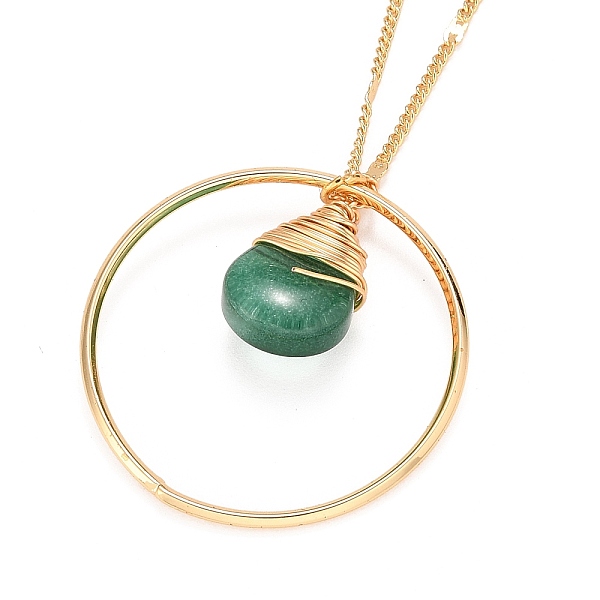 PandaHall Teardrop Glass Beads Pendant Necklaces, with Golden Plated Brass Figaro Chains and Lobster Claw Clasps, Light Sea Green, 20 inch...
PandaHall Teardrop Glass Beads Pendant Necklaces, with Golden Plated Brass Figaro Chains and Lobster Claw Clasps, Light Sea Green, 20 inch...