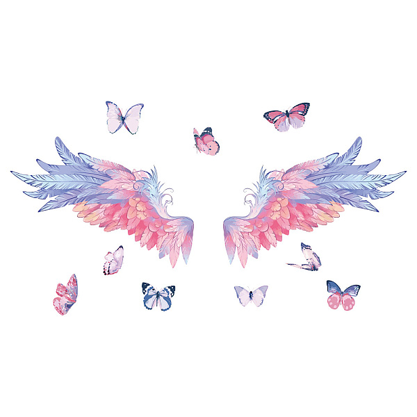 PandaHall SUPERDANT Pink Wings Stickers Colorful Butterflies Wall Art Feather Wings Wall Decals Peel and Stick Removable Wall Stickers for...
PandaHall SUPERDANT Pink Wings Stickers Colorful Butterflies Wall Art Feather Wings Wall Decals Peel and Stick Removable Wall Stickers for...