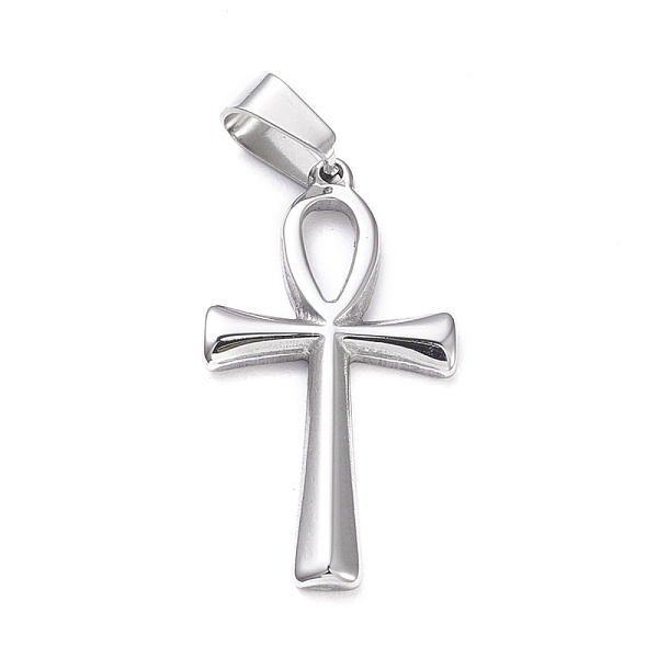 PandaHall 304 Stainless Steel Pendants, Laser Cut, Ankh Cross, Stainless Steel Color, 30x16x2mm, Hole: 4x7mm 304 Stainless Steel Cross
PandaHall 304 Stainless Steel Pendants, Laser Cut, Ankh Cross, Stainless Steel Color, 30x16x2mm, Hole: 4x7mm 304 Stainless Steel Cross
