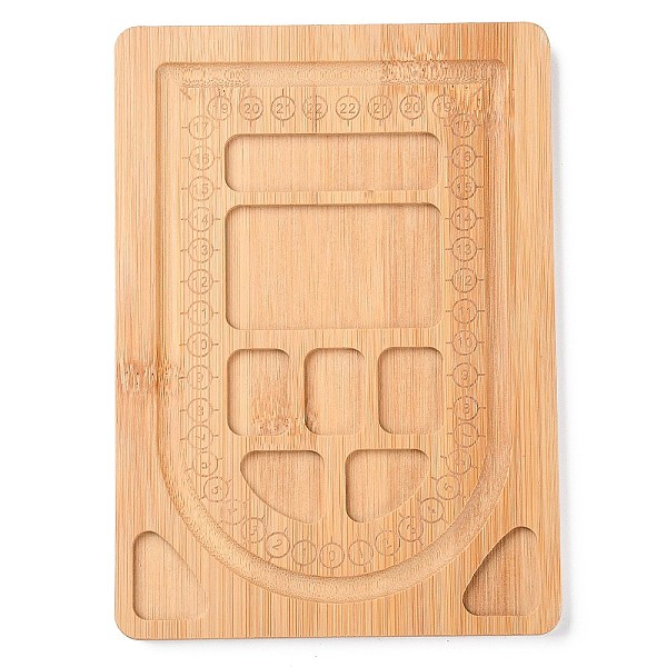 PandaHall Bamboo Bead Design Board, DIY Beading Jewelry Necklace Making Tray, Rectangle, Navajo White, 19.7x14x1cm Wood
PandaHall Bamboo Bead Design Board, DIY Beading Jewelry Necklace Making Tray, Rectangle, Navajo White, 19.7x14x1cm Wood