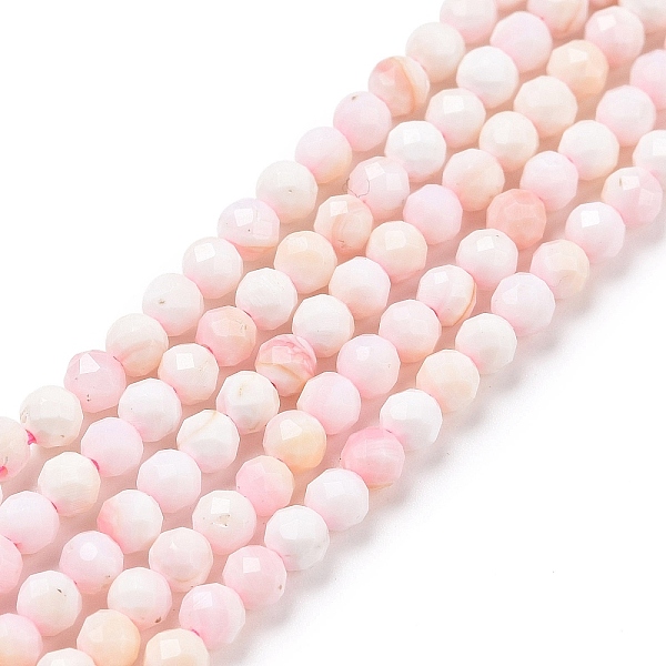 PandaHall Natural Shell Beads, Faceted, Round, 4mm, Hole: 0.7mm, about 93~94pcs/strand, 15.35~15.55 inch(39~39.5cm) Other Sea Shell Round
PandaHall Natural Shell Beads, Faceted, Round, 4mm, Hole: 0.7mm, about 93~94pcs/strand, 15.35~15.55 inch(39~39.5cm) Other Sea Shell Round