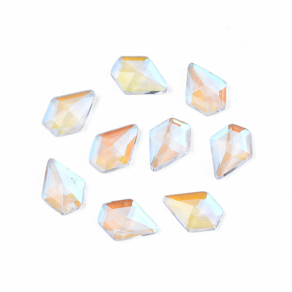 PandaHall Glass Rhinestone Cabochons, Nail Art Decoration Accessories, Faceted, Diamond Shape, Clear AB, 8x6x2mm Glass Diamond White
PandaHall Glass Rhinestone Cabochons, Nail Art Decoration Accessories, Faceted, Diamond Shape, Clear AB, 8x6x2mm Glass Diamond White