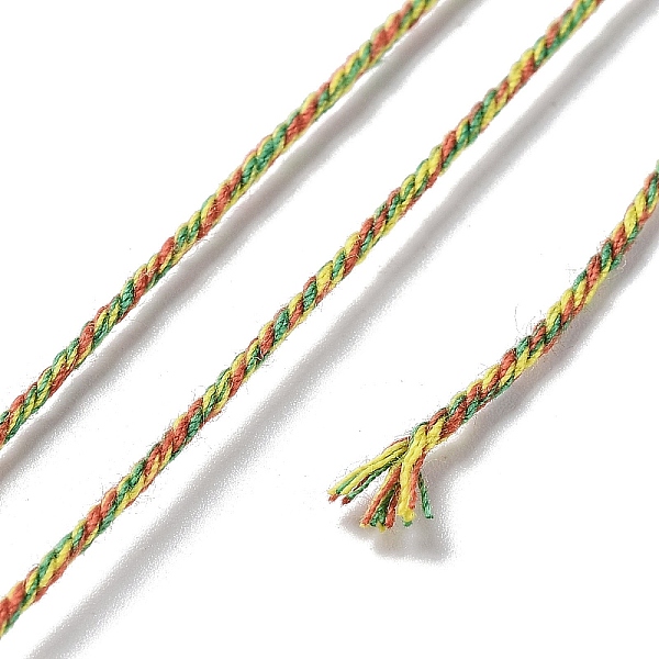 PandaHall Polyester Twisted Cord, Round, for DIY Jewelry Making, Yellow, 1mm, about 49.21 Yards(45m)/Roll Polyester Yellow
PandaHall Polyester Twisted Cord, Round, for DIY Jewelry Making, Yellow, 1mm, about 49.21 Yards(45m)/Roll Polyester Yellow