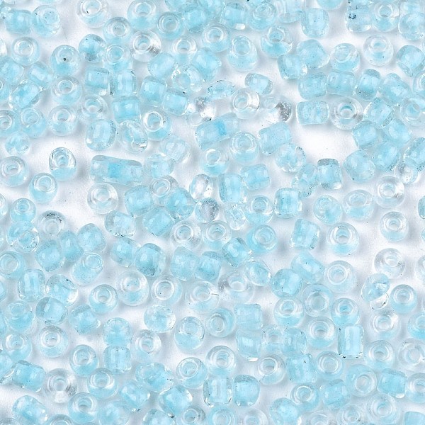 PandaHall 12/0 Glass Seed Beads, Transparent Inside Colours, Round Hole, Round, Light Sky Blue, 12/0, 2~2.5x1.5~2mm, Hole: 0.8mm, about...
PandaHall 12/0 Glass Seed Beads, Transparent Inside Colours, Round Hole, Round, Light Sky Blue, 12/0, 2~2.5x1.5~2mm, Hole: 0.8mm, about...