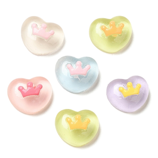 PandaHall Cartoon Translucent Reisn Cabochons, for Jewelry Making, Mixed Color, Heart, 11x13.5x7.5mm Resin Heart Multicolor
PandaHall Cartoon Translucent Reisn Cabochons, for Jewelry Making, Mixed Color, Heart, 11x13.5x7.5mm Resin Heart Multicolor