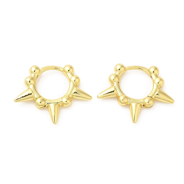 PandaHall Rack Plating Brass Spike Hoop Earrings for Women, Long-Lasting Plated, Lead Free & Cadmium Free, Real 18K Gold Plated, 18x22x3mm...
PandaHall Rack Plating Brass Spike Hoop Earrings for Women, Long-Lasting Plated, Lead Free & Cadmium Free, Real 18K Gold Plated, 18x22x3mm...