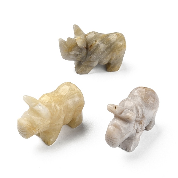 PandaHall Natural Cherry Blossom Agate Carved Healing Rhinoceros Figurines, Reiki Stones Statues for Energy Balancing Meditation Therapy...
PandaHall Natural Cherry Blossom Agate Carved Healing Rhinoceros Figurines, Reiki Stones Statues for Energy Balancing Meditation Therapy...