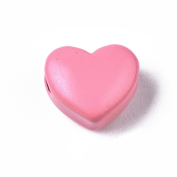 PandaHall Spray Painted Brass Beads, Heart, Hot Pink, 9x10.5x6mm, Hole: 2mm Brass Heart
PandaHall Spray Painted Brass Beads, Heart, Hot Pink, 9x10.5x6mm, Hole: 2mm Brass Heart