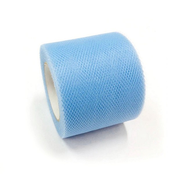 PandaHall Deco Mesh Ribbons, Tulle Fabric, Tulle Roll Spool Fabric For Skirt Making, Light Sky Blue, 2 inch(5cm), about 25yards/roll...
PandaHall Deco Mesh Ribbons, Tulle Fabric, Tulle Roll Spool Fabric For Skirt Making, Light Sky Blue, 2 inch(5cm), about 25yards/roll...