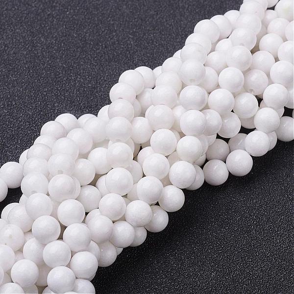 PandaHall Natural Mashan Jade Round Beads Strands, Dyed & Heated, White, 6mm, Hole: 1mm, about 69pcs/strand, 15.7 inch Mashan Jade Round...
PandaHall Natural Mashan Jade Round Beads Strands, Dyed & Heated, White, 6mm, Hole: 1mm, about 69pcs/strand, 15.7 inch Mashan Jade Round...