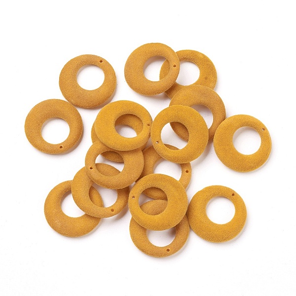 PandaHall Flocky Acrylic Pendants, Ring, Goldenrod, 26.5~27x4mm, Hole: 1.2mm Acrylic Ring Gold
PandaHall Flocky Acrylic Pendants, Ring, Goldenrod, 26.5~27x4mm, Hole: 1.2mm Acrylic Ring Gold
