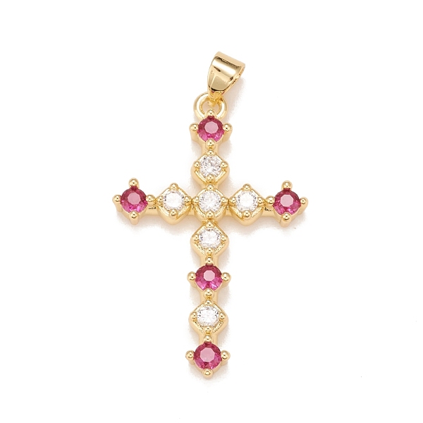 PandaHall Brass Micro Pave Cubic Zirconia Pendants, Real 18K Gold Plated, Lead Free & Cadmium Free, Cross, Colorful, 33x22x4mm, Hole: 4x3mm...
PandaHall Brass Micro Pave Cubic Zirconia Pendants, Real 18K Gold Plated, Lead Free & Cadmium Free, Cross, Colorful, 33x22x4mm, Hole: 4x3mm...
